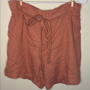 High waisted shorts